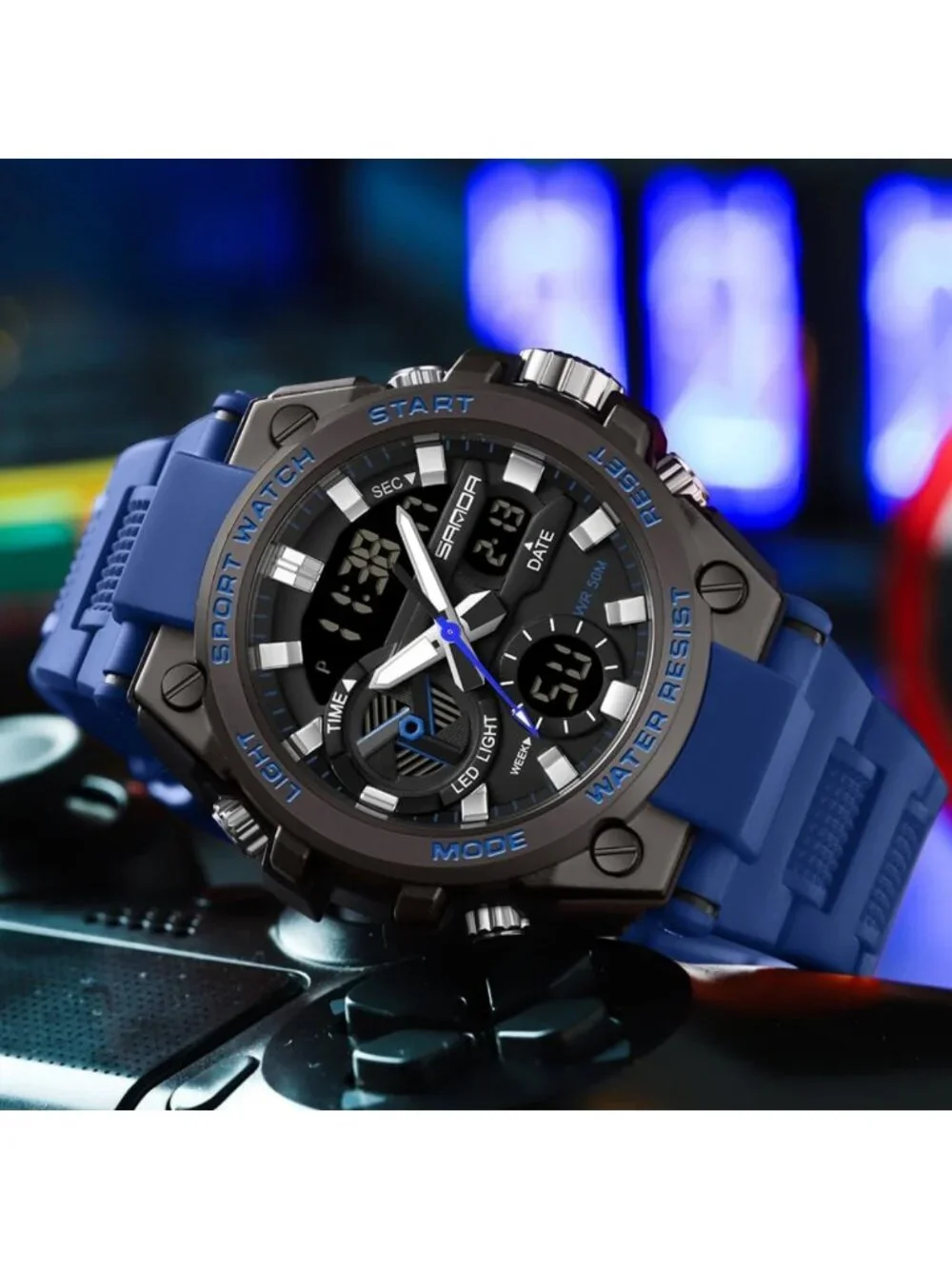 Accessories | Mens Waterproof Military Sports Watch Multifunction Led ...